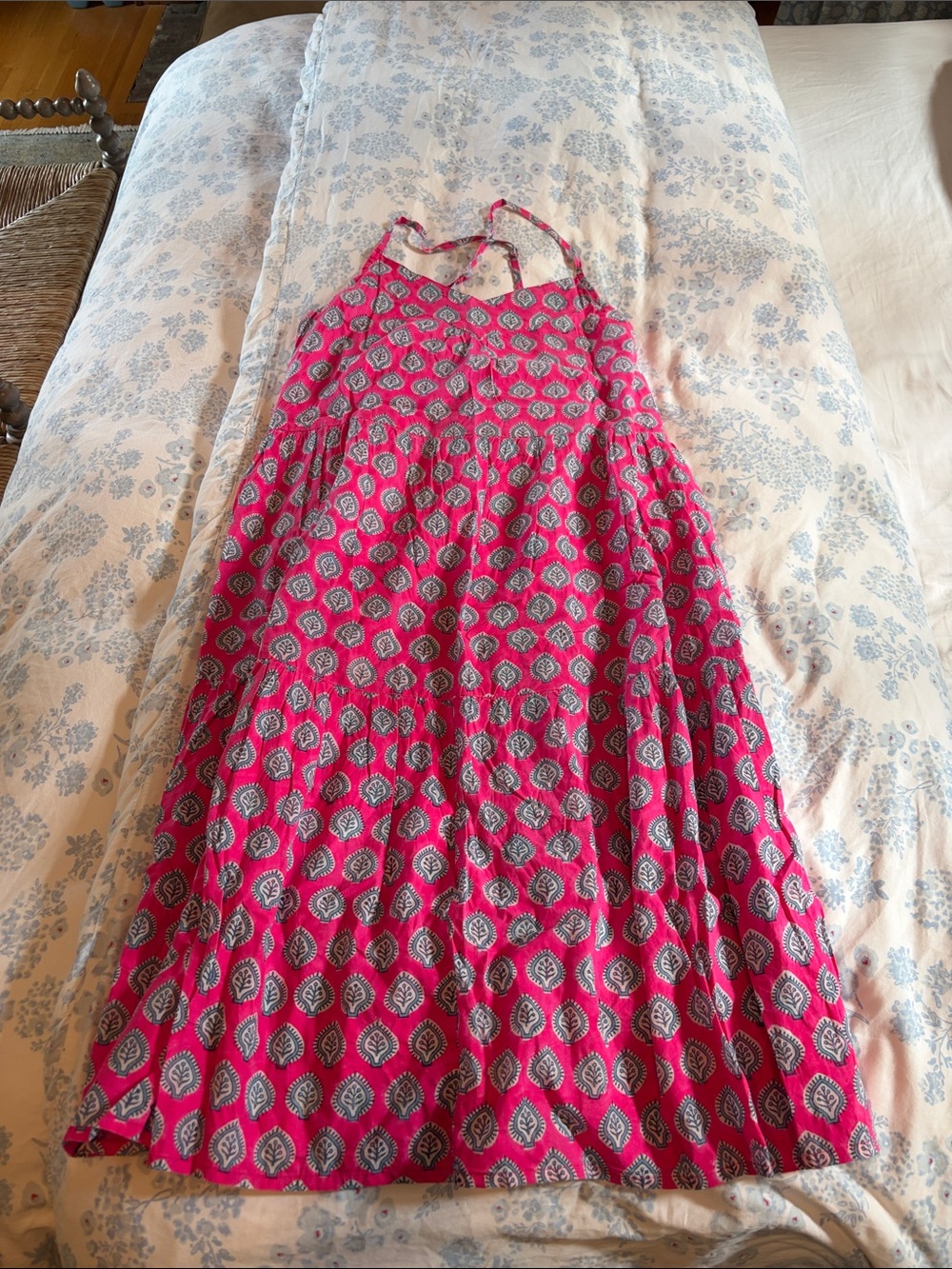 Pink Printed Sundress